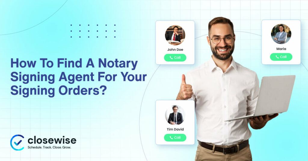 how to find a notary signing agent
